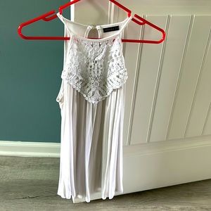 white flowy tank! size small